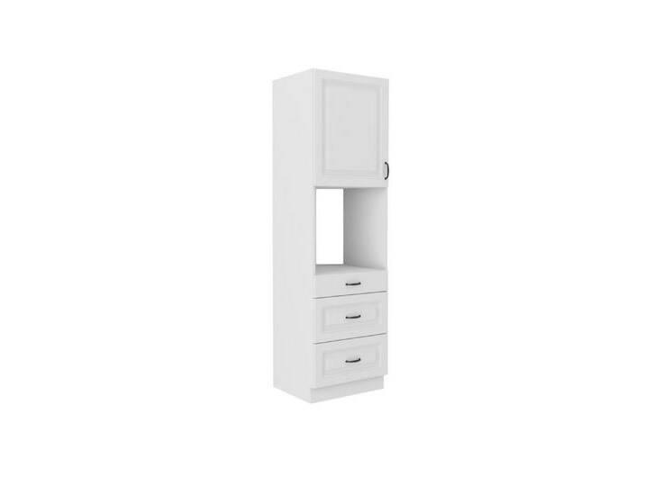 Küchen-Preisbombe Hochschrank 60 cm Küche Stilo Weiss Küchenzeile Küchenblock Landhaus Backofen von OTTO