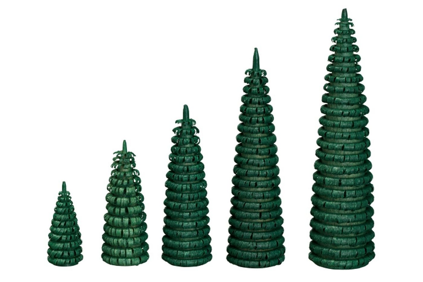 Kunstbaum Ringelbaum grün Holzbaum H= 8cm NEU, Höhe 8 cm, freistehend, Handarbeit von OTTO