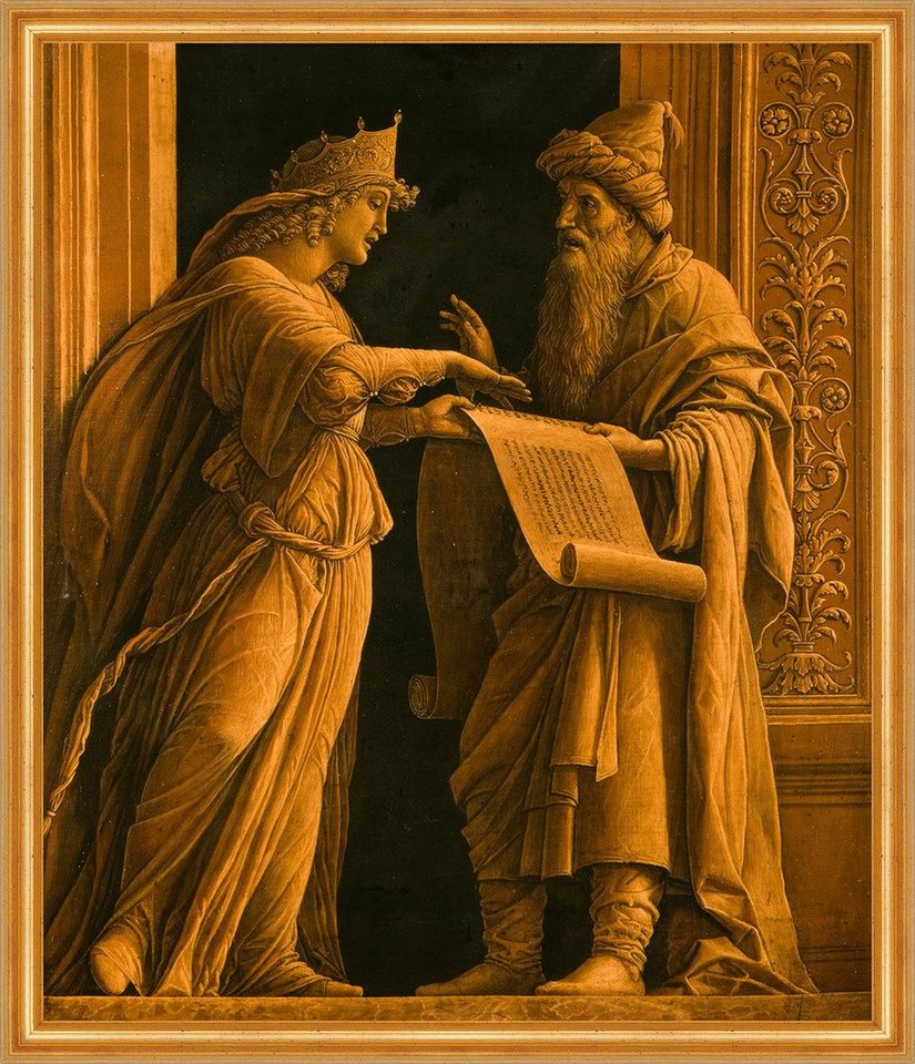 Kunstdruck A Sibyl and a Prophet Andrea Mantegna griechische Mythologie B A2 0047, (1 St) von OTTO