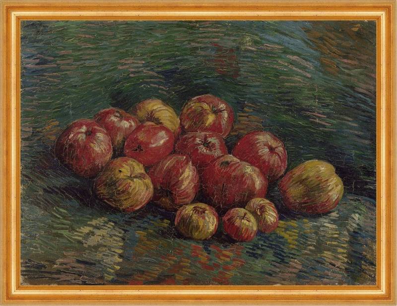 BillerAntik Kunstdruck Apples Vincent van Gogh Obst Früchte Äpfel Rot Gelb Nahrung B A3 03386, (1 St) von BillerAntik