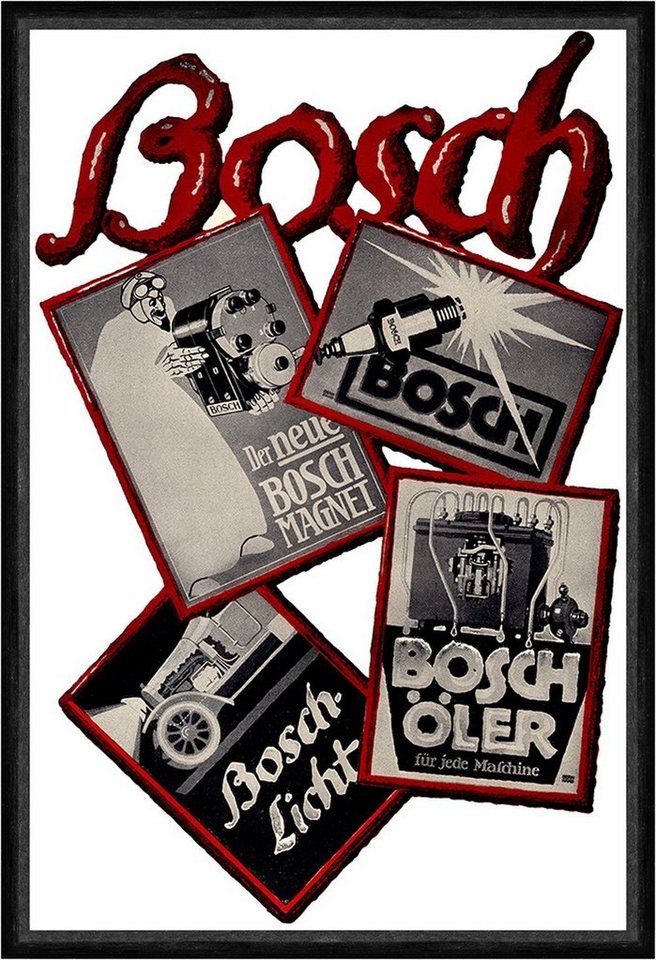 Kunstdruck Bosch Magnet Öler Licht Scheinwerfer Batterie Auto Plakat Faks_Motor, (1 St) von OTTO