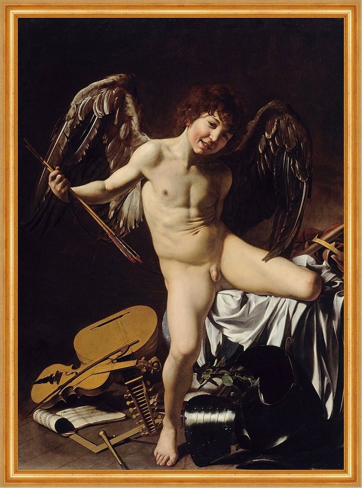 Kunstdruck Cupid as Victor Michelangelo Merisi da Caravaggio Sankt Engel Junge B, (1 St) von OTTO