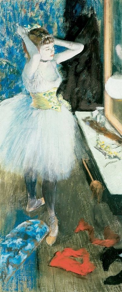 Kunstdruck Dancer in Her Dressing Room Edgar Degas Tänzerin Ballett Tütü Spiegel, (1 St) von OTTO