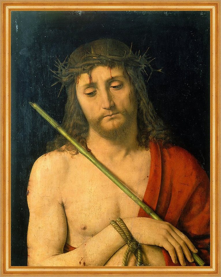 Kunstdruck Ecce Homo Andrea Solari Jesus Dornenkrone Christus Leiden Religion B A, (1 St) von OTTO