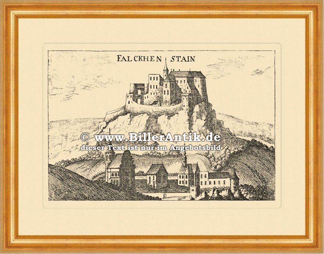 Kunstdruck Falkenstein Falckhenstain Vischer Österreich Burgen und Schlösser 528, (1 St) von OTTO