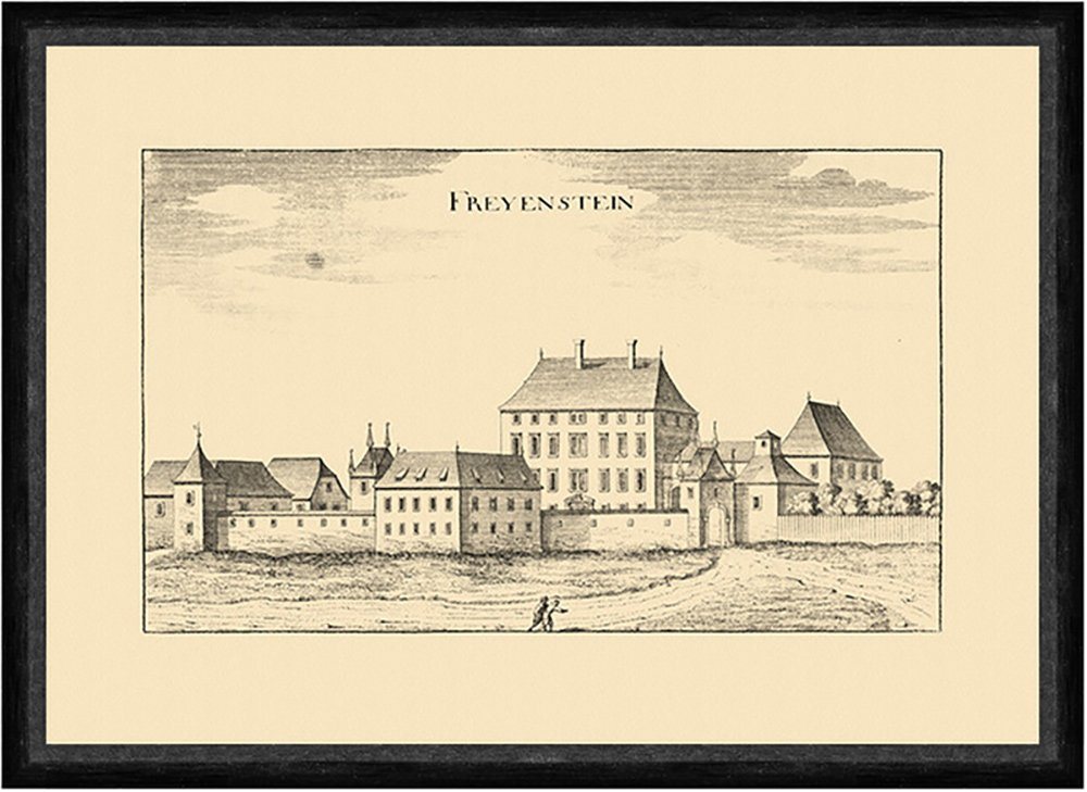 Kunstdruck Freistein bei Windischfeistritz Vischer Faksimile Österreich Burgen 08, (1 St) von OTTO