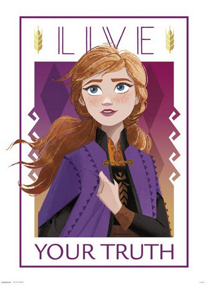 Kunstdruck Frozen 2 - Kunstdruck - Live your Truth Kunstdruck Frozen 2 - Kunstdruck - Live your Truth von OTTO