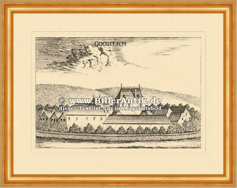 BillerAntik Kunstdruck Goggitsch Niederösterreich Vischer Österreich Burgen und Schlösser 387, (1 St) von BillerAntik
