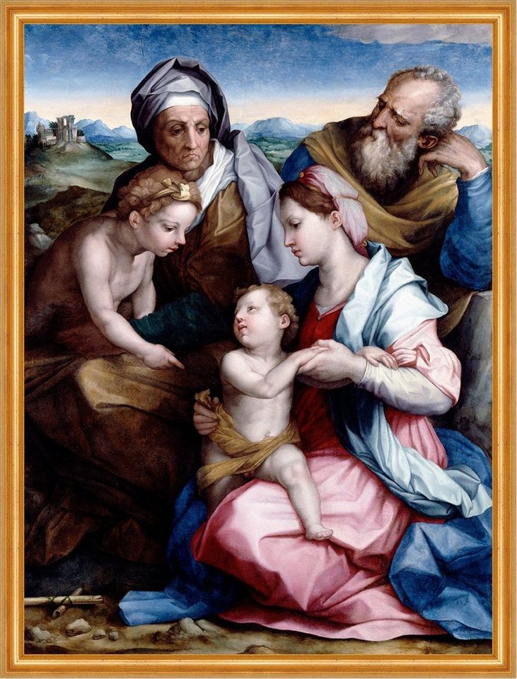 Kunstdruck Holy Family Andrea del Sarto Maria Josef Jesus Bibel Christ B A2 00471, (1 St) von OTTO