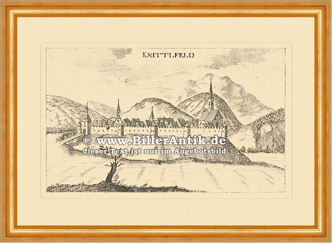 Kunstdruck Knittelfeld Knittlfeld Vischer Österreich Burgen und Schlösser 208 Ger, (1 St) von OTTO