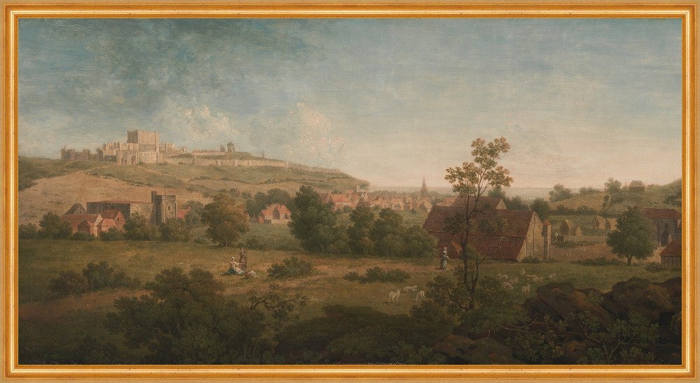 Kunstdruck Landscape, with Dover Castle in the Distance Arthur Nelson England B A, (1 St) von OTTO