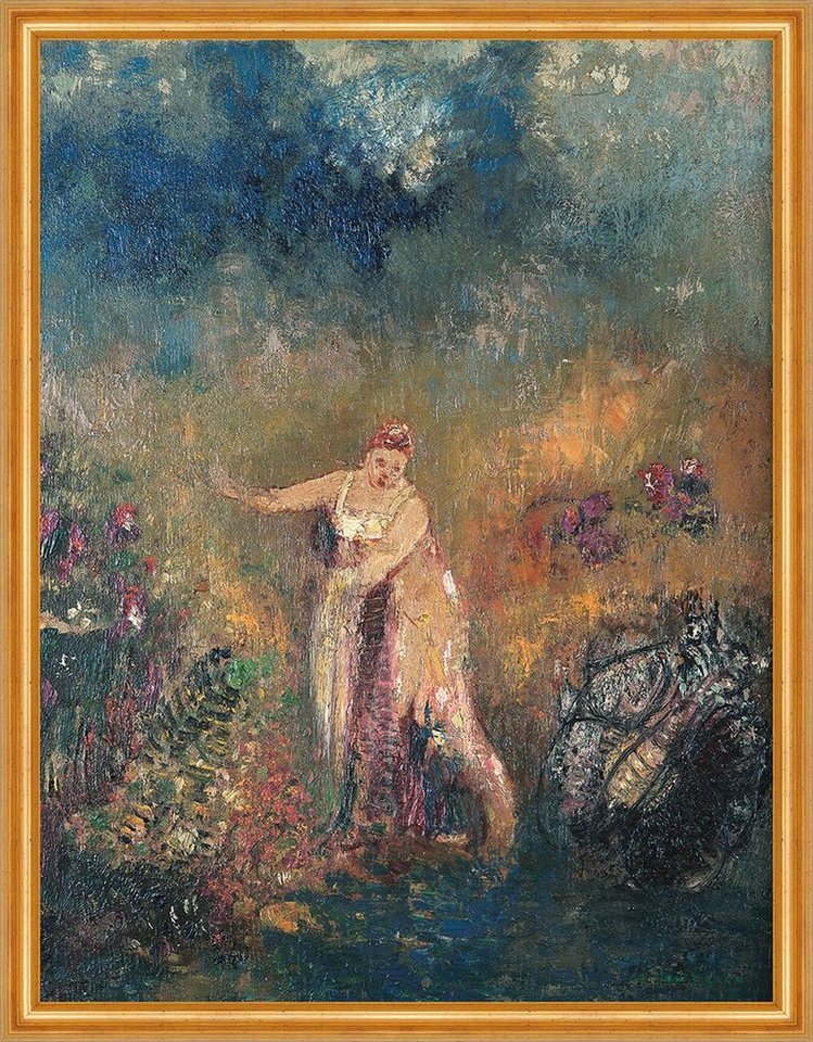 Kunstdruck Le bain de Venus, El bano de Venus Odilon Redon Göttin Mythologie B A1, (1 St) von OTTO