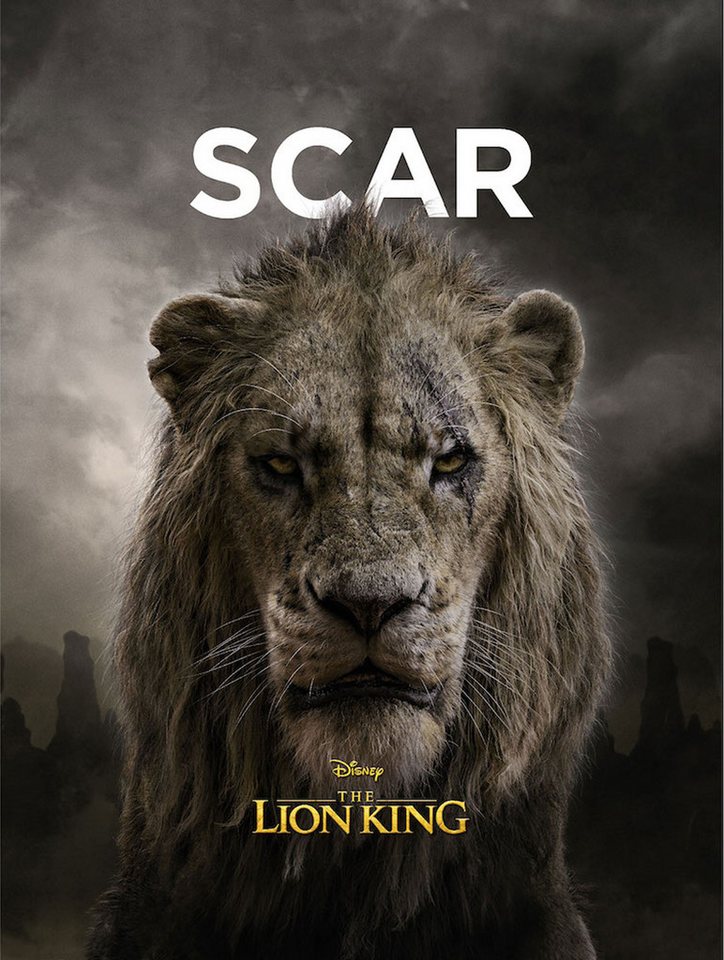 Kunstdruck Lion King, The - Kunstdruck - Scar Kunstdruck Lion King, The - Kunstdruck - Scar von OTTO
