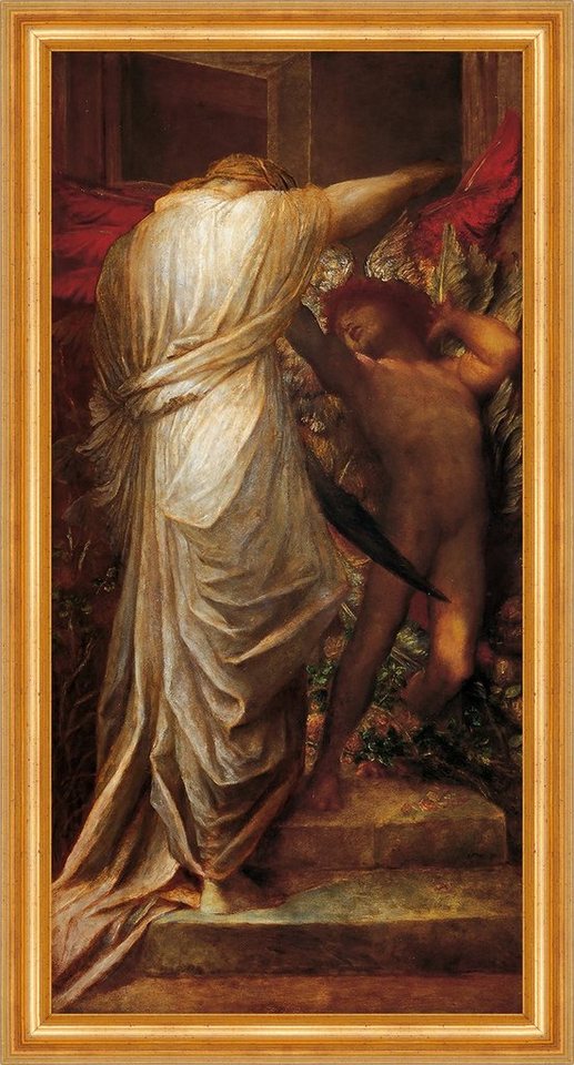 BillerAntik Kunstdruck Love and Death George Frederic Watts Amor Tod Sense Mythologie B A3 01, (1 St) von BillerAntik