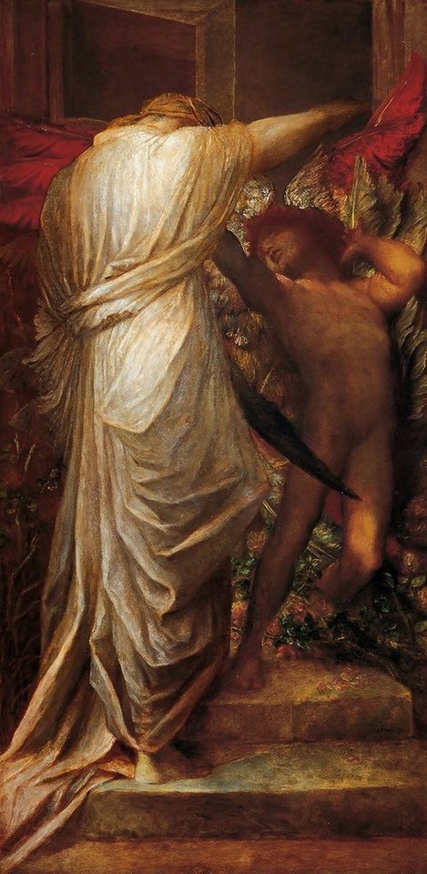 BillerAntik Kunstdruck Love and Death George Frederic Watts Sankt Amor Tod Sense Mythologie B, (1 St) von BillerAntik