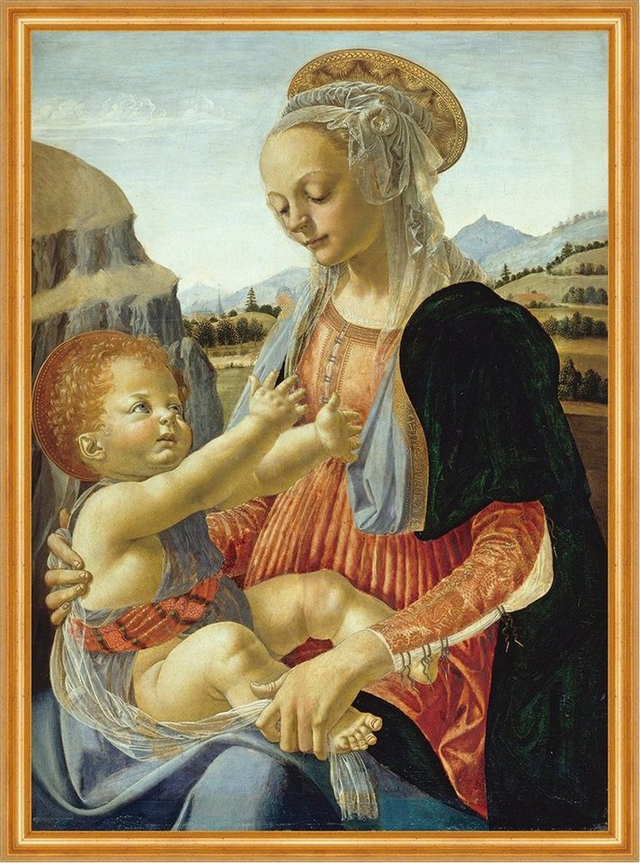 Kunstdruck Mary with the Child Lorenzo Lippi Maria Jesus Christ Sankt Kind Baby B, (1 St) von OTTO