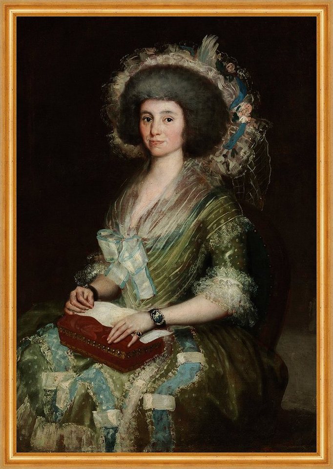 Kunstdruck Portrait of Senora Cean Bermudez Francisco de Goya Frauen Adel Mode B, (1 St) von OTTO