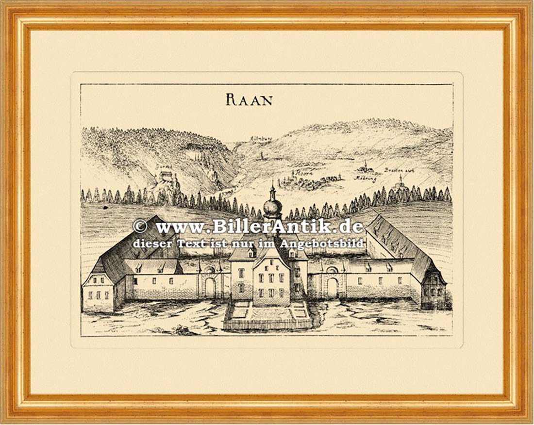 Kunstdruck Raan Schönberg am Kamp Krems Vischer Österreich Burgen und Schlösser 3, (1 St) von OTTO