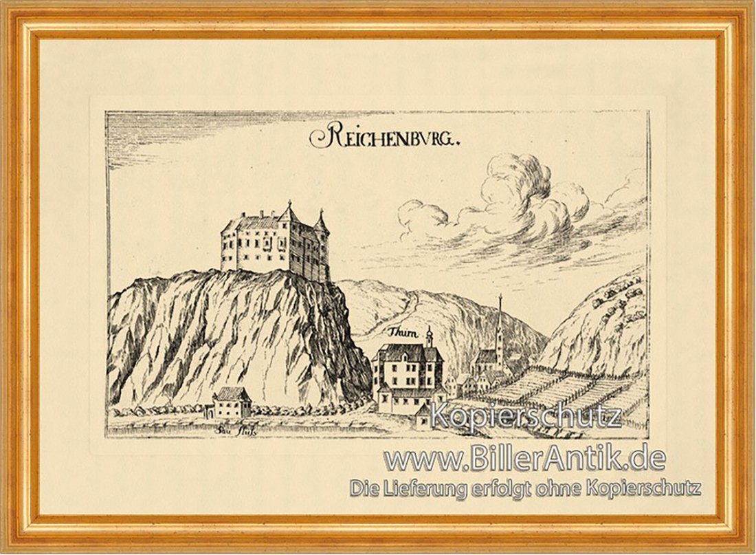 Kunstdruck Reichenburg bei Lichtenwald Vischer Österreich Burgen und Schlösser 83, (1 St) von OTTO