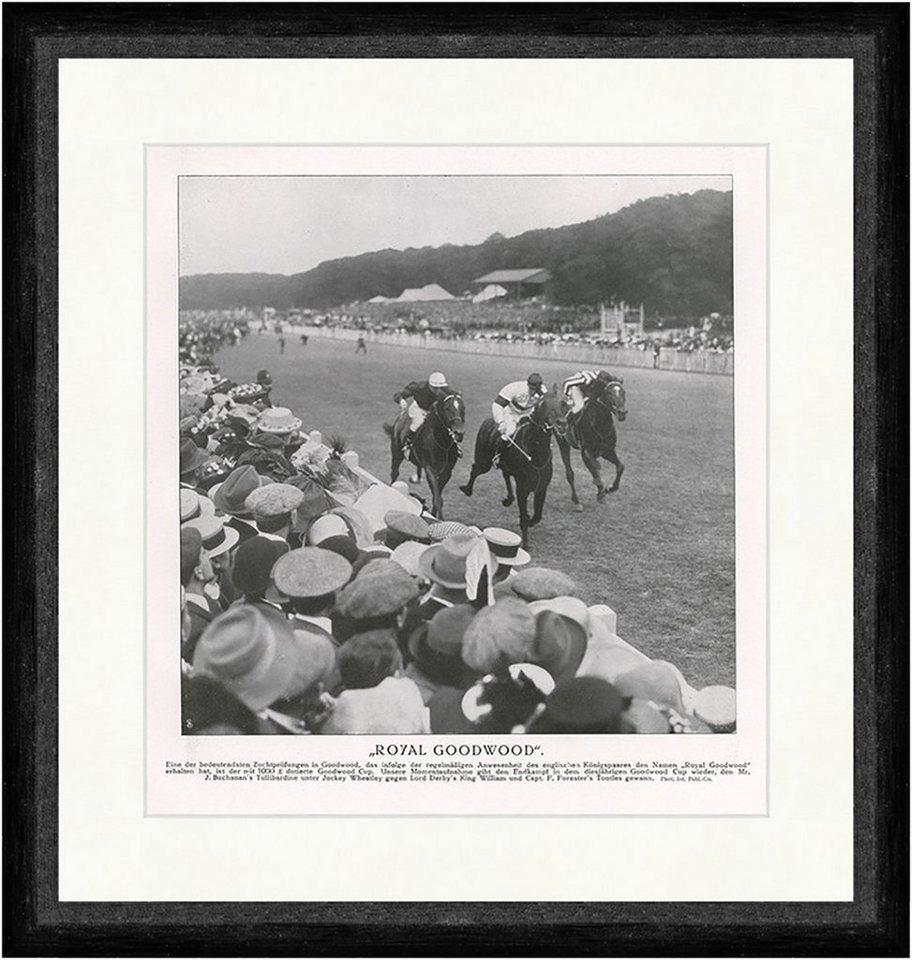 Kunstdruck Royal Goodwood Pferde Zucht Wettrennen Jockeys Rennbahn F_Vintage 0096, (1 St) von OTTO