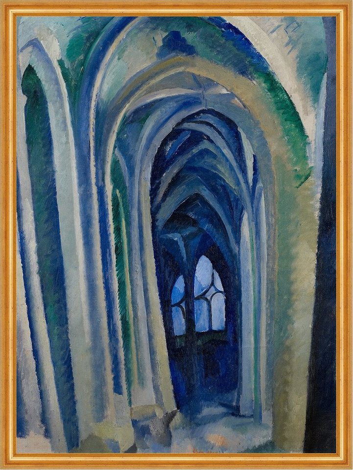 Kunstdruck Saint-Severin Robert Delaunay Gewölbe Gebäude Fenster Saal B A2 03171, (1 St) von OTTO