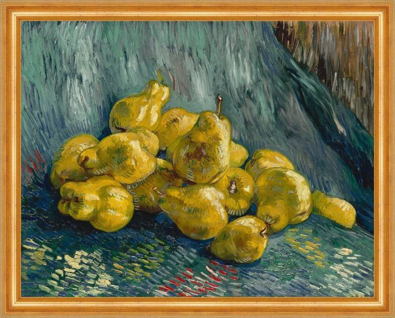 BillerAntik Kunstdruck Still Life with Quinces Vincent van Gogh Obst Quitten Früchte B A3 034, (1 St) von BillerAntik
