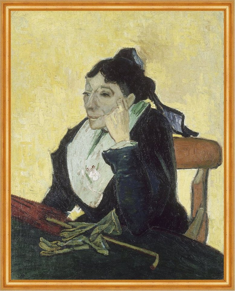 Kunstdruck The Arlesienne Vincent van Gogh Frauen Stuhl Alt Handschuhe B A2 03301, (1 St) von OTTO
