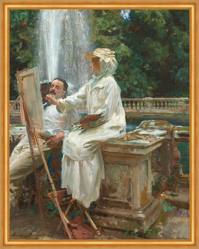 Kunstdruck The Fountain, Villa Torlonia, Frascati, Italy John S. Sargent B A2 026, (1 St) von OTTO
