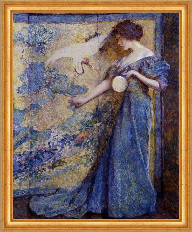 Kunstdruck The Mirror Robert Reid Spiegel Schwan Frauen Mode Handspiegel B A3 031, (1 St) von OTTO