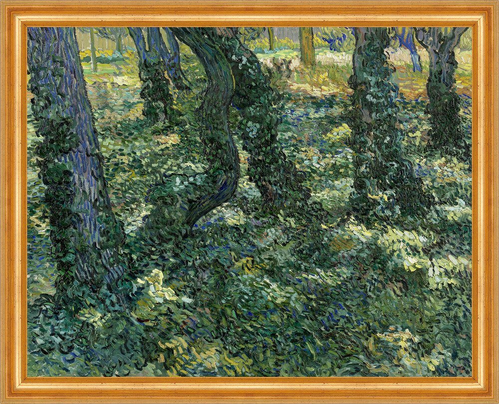 Kunstdruck Undergrowth Vincent van Gogh Wald Unterholz Bäume Efeu Ranke B A3 0336, (1 St) von OTTO