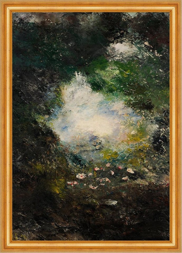 Kunstdruck Wonderland August Strindberg Blumen Wald Bäume Pflanzen Licht B A3 007, (1 St) von OTTO