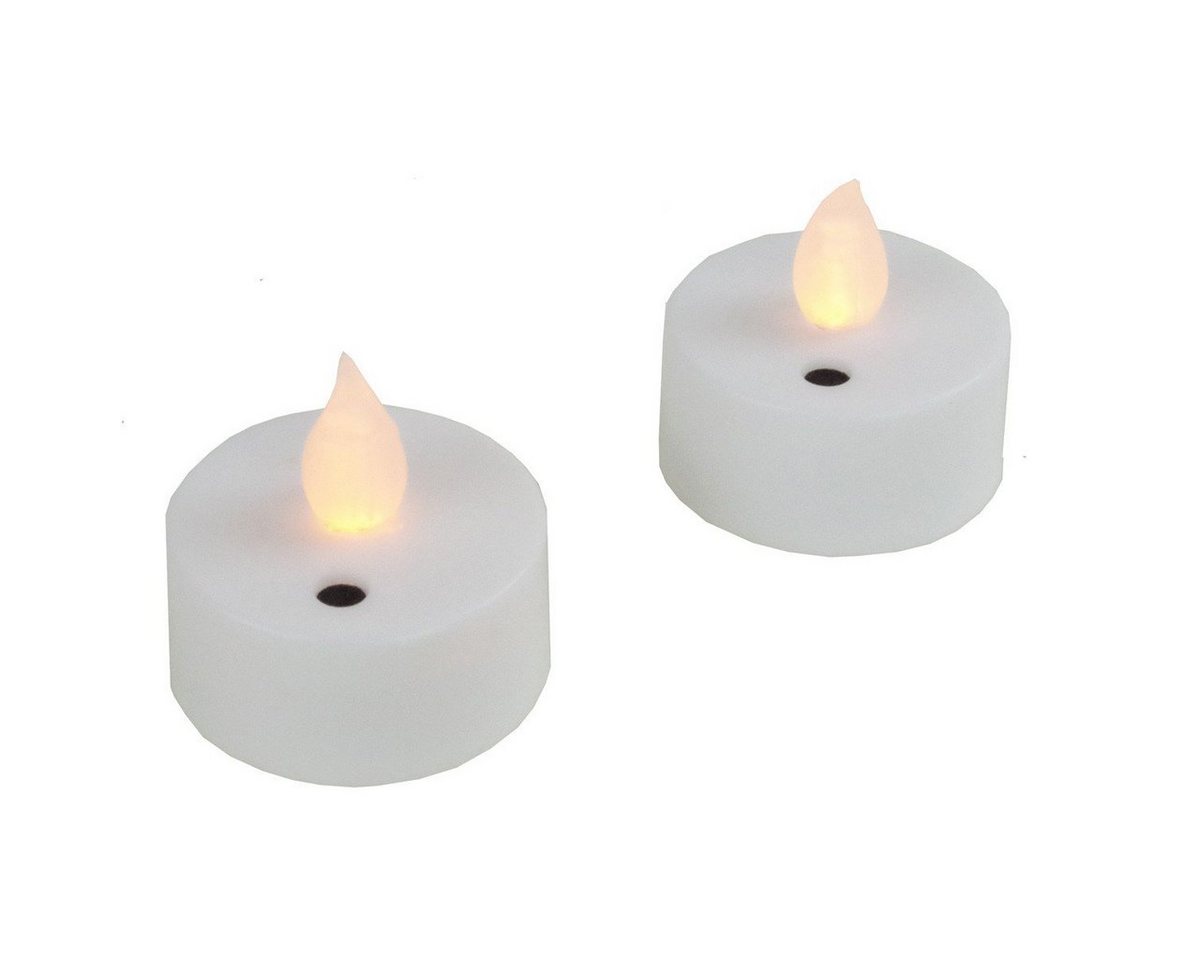 LED-Kerze LED Teelicht Teelichter 2Stück flackernd weiss Ausblasfunktion, inkl. Batterien LED-Kerze LED Teelicht Teelichter 2Stück flackernd weiss Ausblasfunktion, inkl. Batterien von OTTO