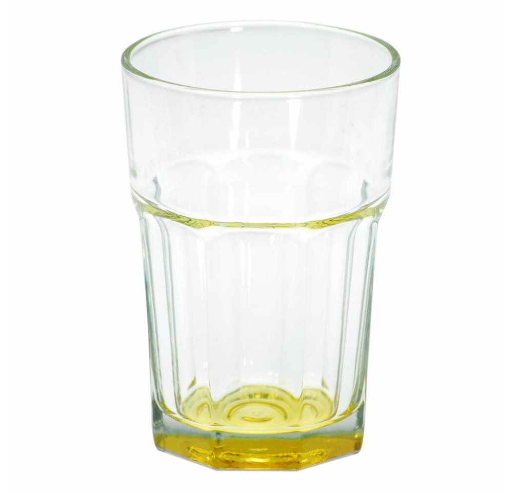 Latte-Macchiato-Glas Gelb, Glas von OTTO