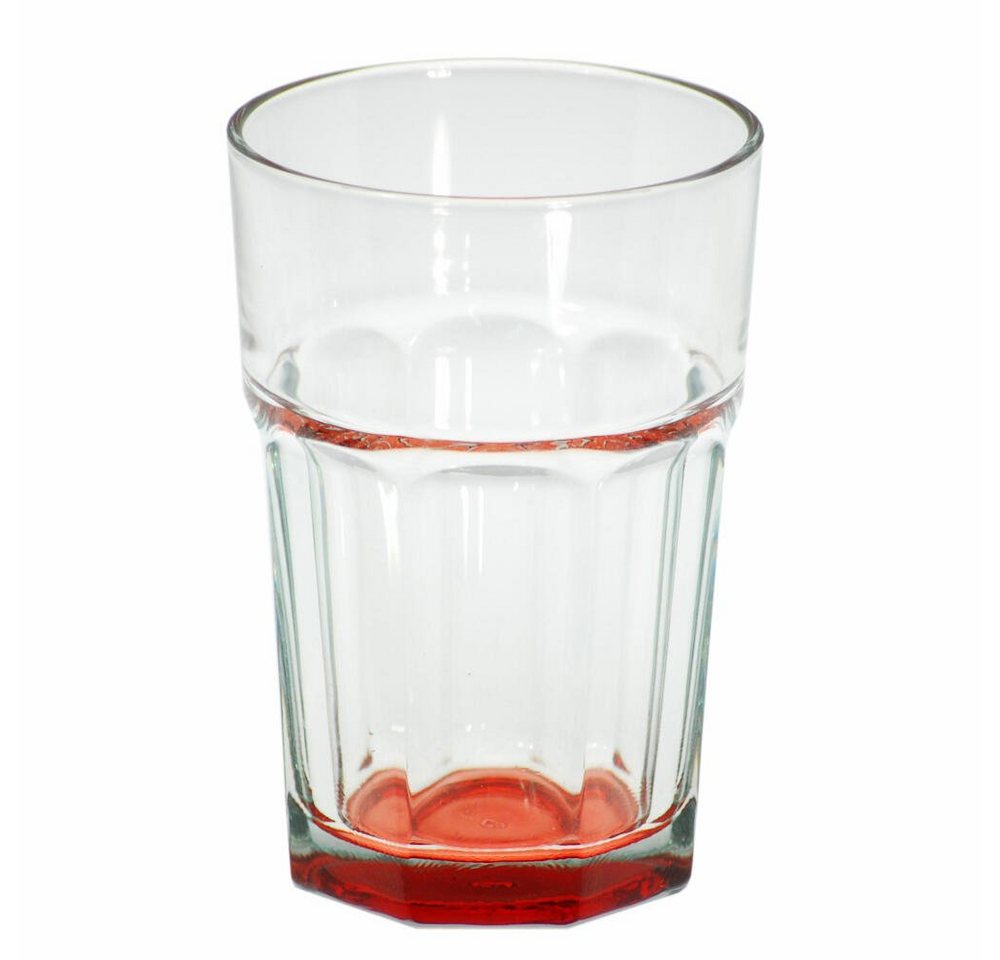 Latte-Macchiato-Glas Rot, Glas von OTTO