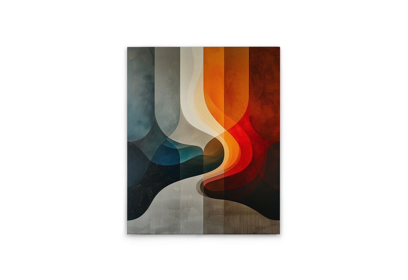 Tadessi Leinwandbild Abstrakte Formen Bunt - Kunstdruck - M1-No.52121, Gemälde Tadessi Leinwandbild Abstrakte Formen Bunt - Kunstdruck - M1-No.52121, Gemälde von Tadessi