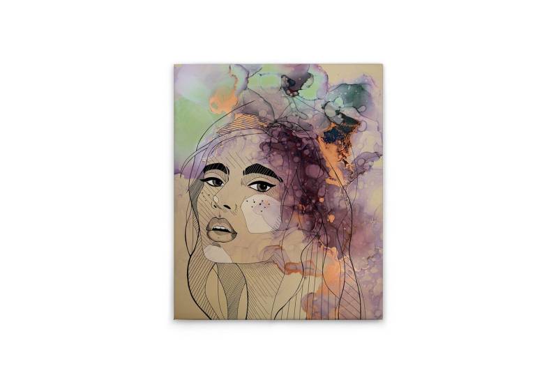 Tadessi Leinwandbild Aquarell Frau - Kunstdruck - M1-No.50773, Menschen Tadessi Leinwandbild Aquarell Frau - Kunstdruck - M1-No.50773, Menschen von Tadessi