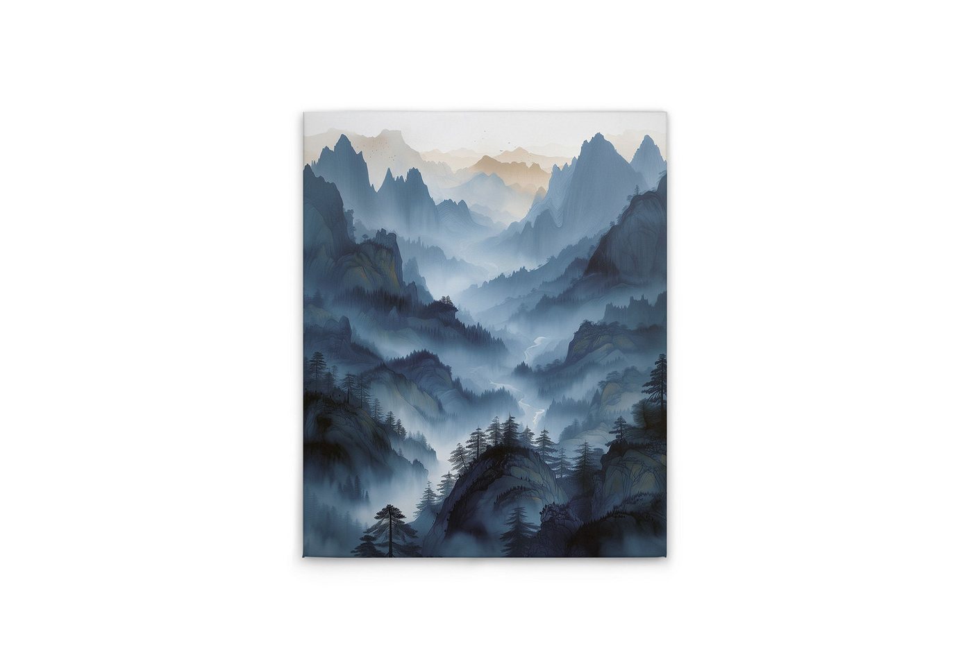 Tadessi Leinwandbild Berglandschaft - Kunstdruck - M1-No.52134, Landschaften Tadessi Leinwandbild Berglandschaft - Kunstdruck - M1-No.52134, Landschaften von Tadessi