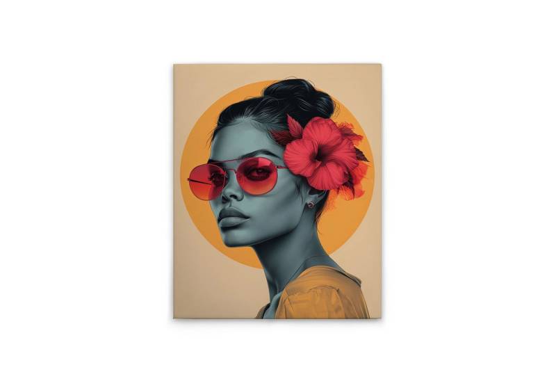 Tadessi Leinwandbild Flowergirl Retro - Kunstdruck - M1-No.51801, Menschen Tadessi Leinwandbild Flowergirl Retro - Kunstdruck - M1-No.51801, Menschen von Tadessi