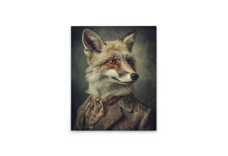 Tadessi Leinwandbild Funny animals - Kunstdruck - M1-No.52261, Tiere von Tadessi