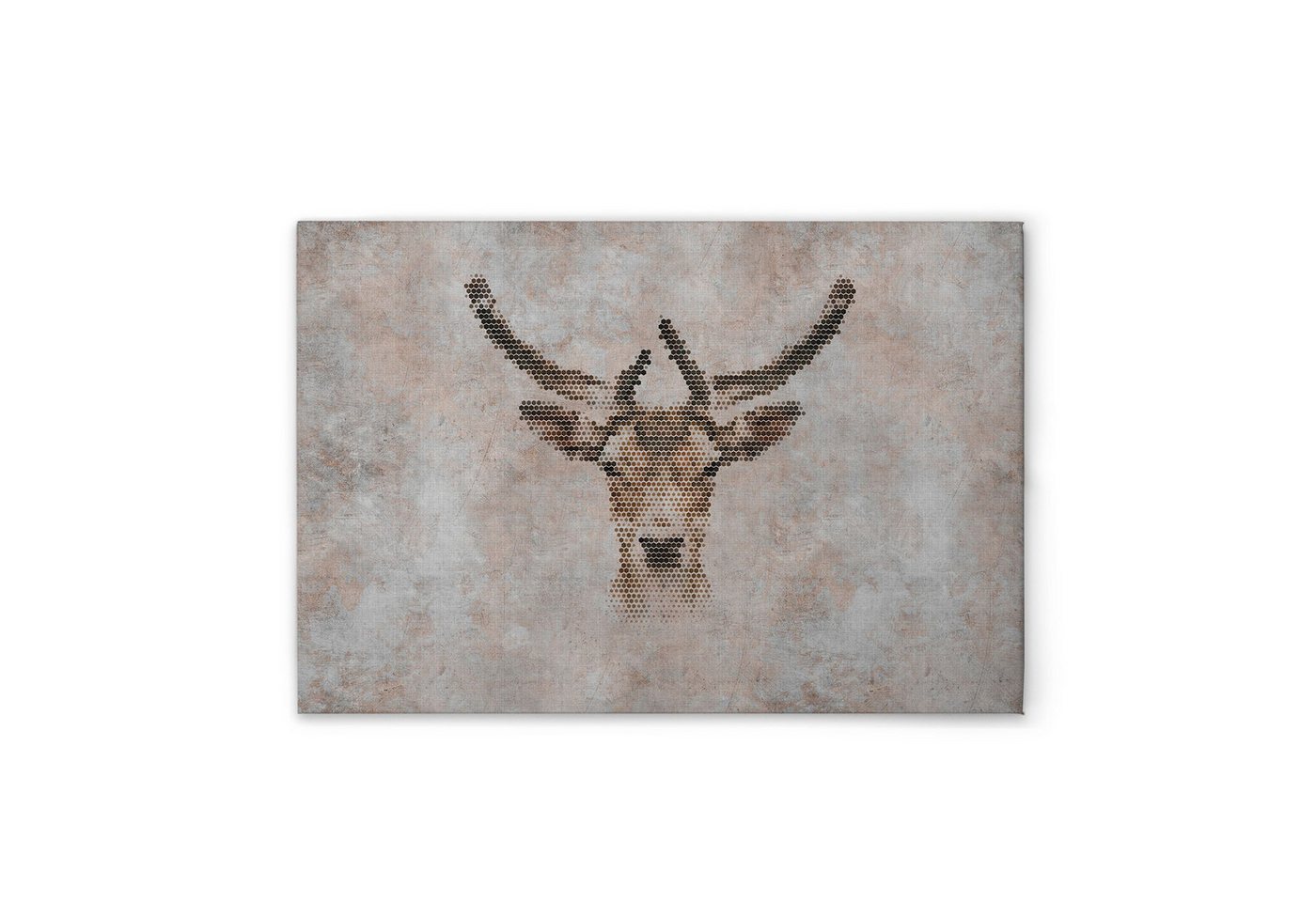 Tadessi Leinwandbild Leinwandbild Big Three Rentier M1-No.50976, Keilrahmen in Grau Beige-, Tiere Tadessi Leinwandbild Leinwandbild Big Three Rentier M1-No.50976, Keilrahmen in Grau Beige-, Tiere von Tadessi