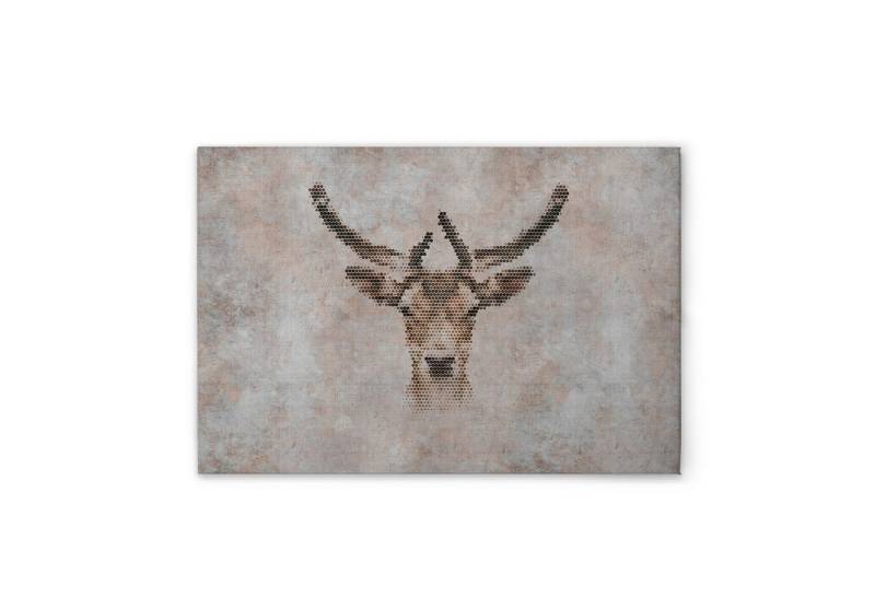 Tadessi Leinwandbild Leinwandbild Big Three Rentier M1-No.50976, Keilrahmen in Grau Beige-, Tiere Tadessi Leinwandbild Leinwandbild Big Three Rentier M1-No.50976, Keilrahmen in Grau Beige-, Tiere von Tadessi