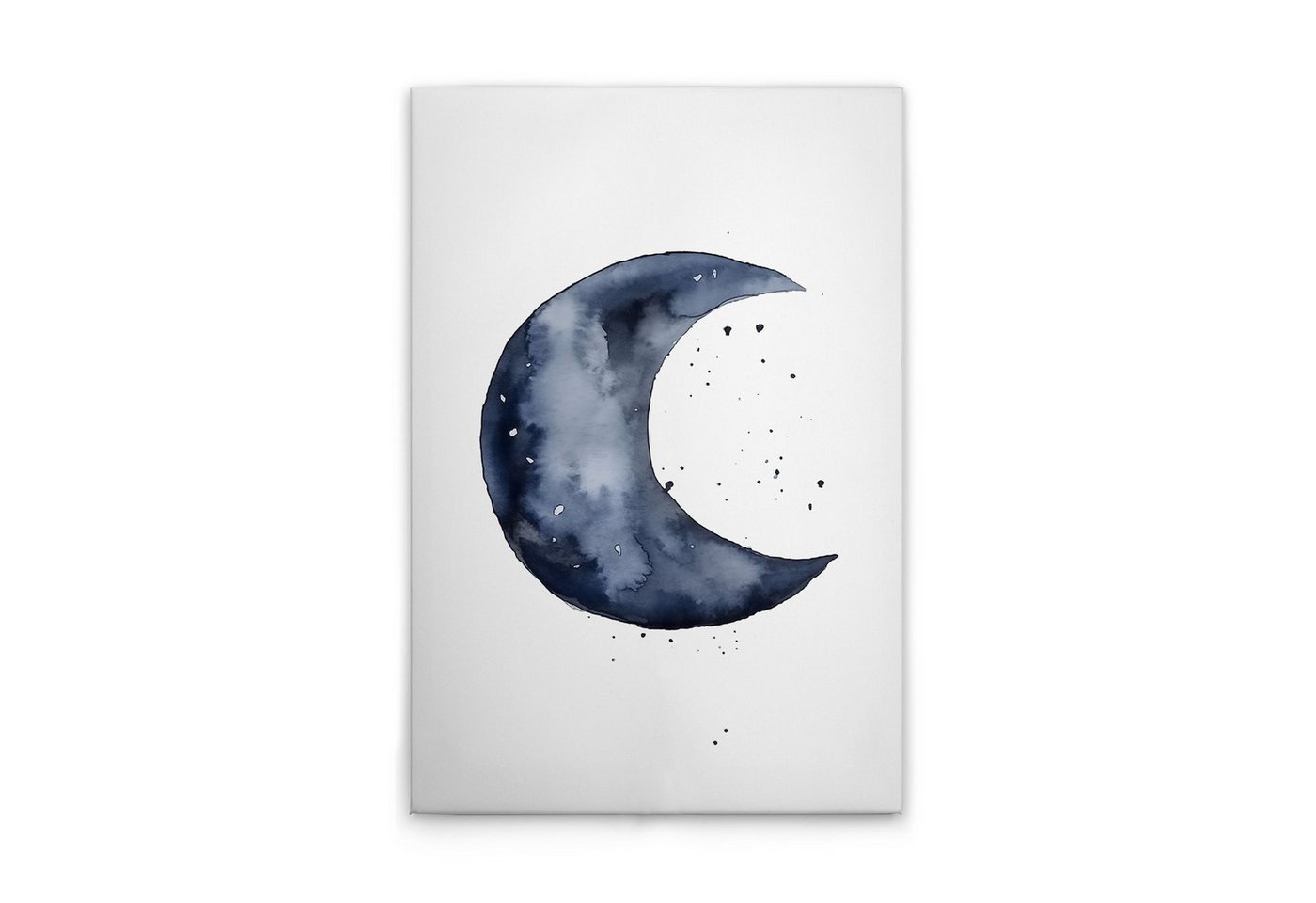 Tadessi Leinwandbild Leinwandbild Blaue Mondsichel M1-No.52214, Keilrahmen in Weiß Blau-Pa, Blaue Mondsichel Tadessi Leinwandbild Leinwandbild Blaue Mondsichel M1-No.52214, Keilrahmen in Weiß Blau-Pa, Blaue Mondsichel von Tadessi