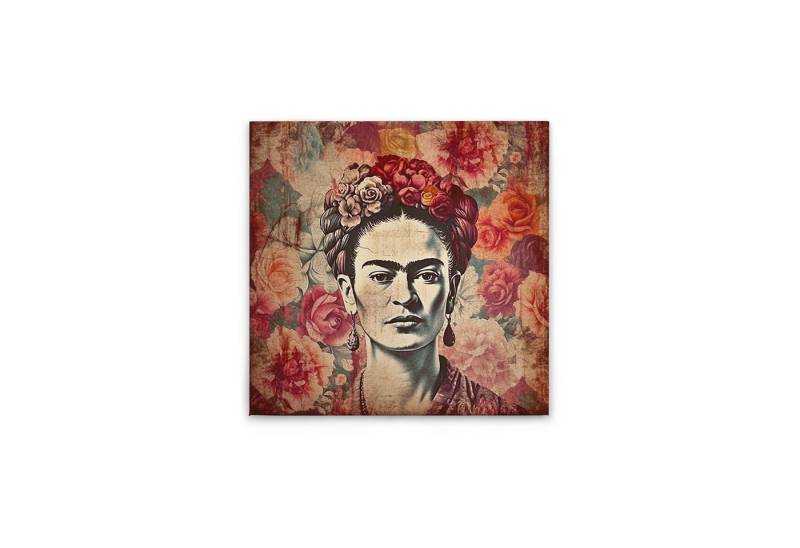 Tadessi Leinwandbild Leinwandbild Frida mit Blumen M1-No.52029, Keilrahmen in Bunt-Parent, Menschen Tadessi Leinwandbild Leinwandbild Frida mit Blumen M1-No.52029, Keilrahmen in Bunt-Parent, Menschen von Tadessi