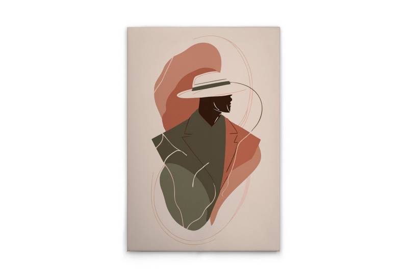 Tadessi Leinwandbild Leinwandbild Mann Abstrakt M1-No.51688, Keilrahmen in Beige Orange-Pa, Menschen Tadessi Leinwandbild Leinwandbild Mann Abstrakt M1-No.51688, Keilrahmen in Beige Orange-Pa, Menschen von Tadessi