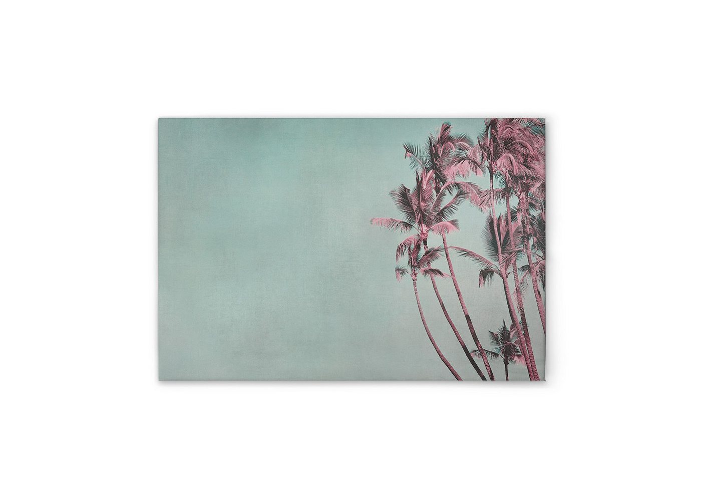 Tadessi Leinwandbild Leinwandbild Palmen Brise Blau Rosa M1-No.51061, Keilrahmen in Blau, Gemälde Tadessi Leinwandbild Leinwandbild Palmen Brise Blau Rosa M1-No.51061, Keilrahmen in Blau, Gemälde von Tadessi