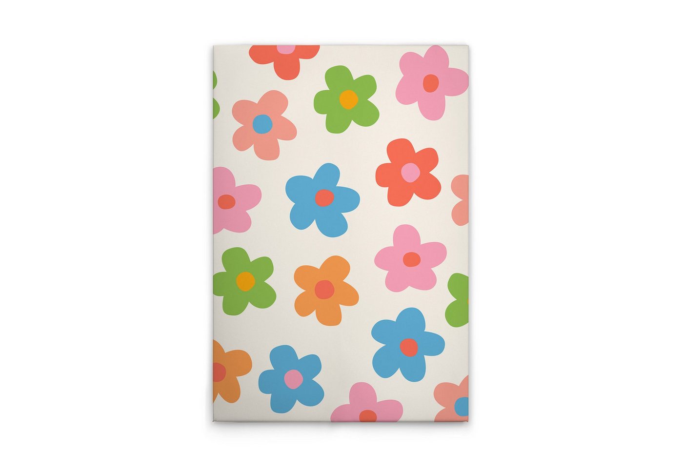 Tadessi Leinwandbild Leinwandbild Retro Blumen Bunt M1-No.51693, Keilrahmen in Creme Weiß-, Natur Tadessi Leinwandbild Leinwandbild Retro Blumen Bunt M1-No.51693, Keilrahmen in Creme Weiß-, Natur von Tadessi