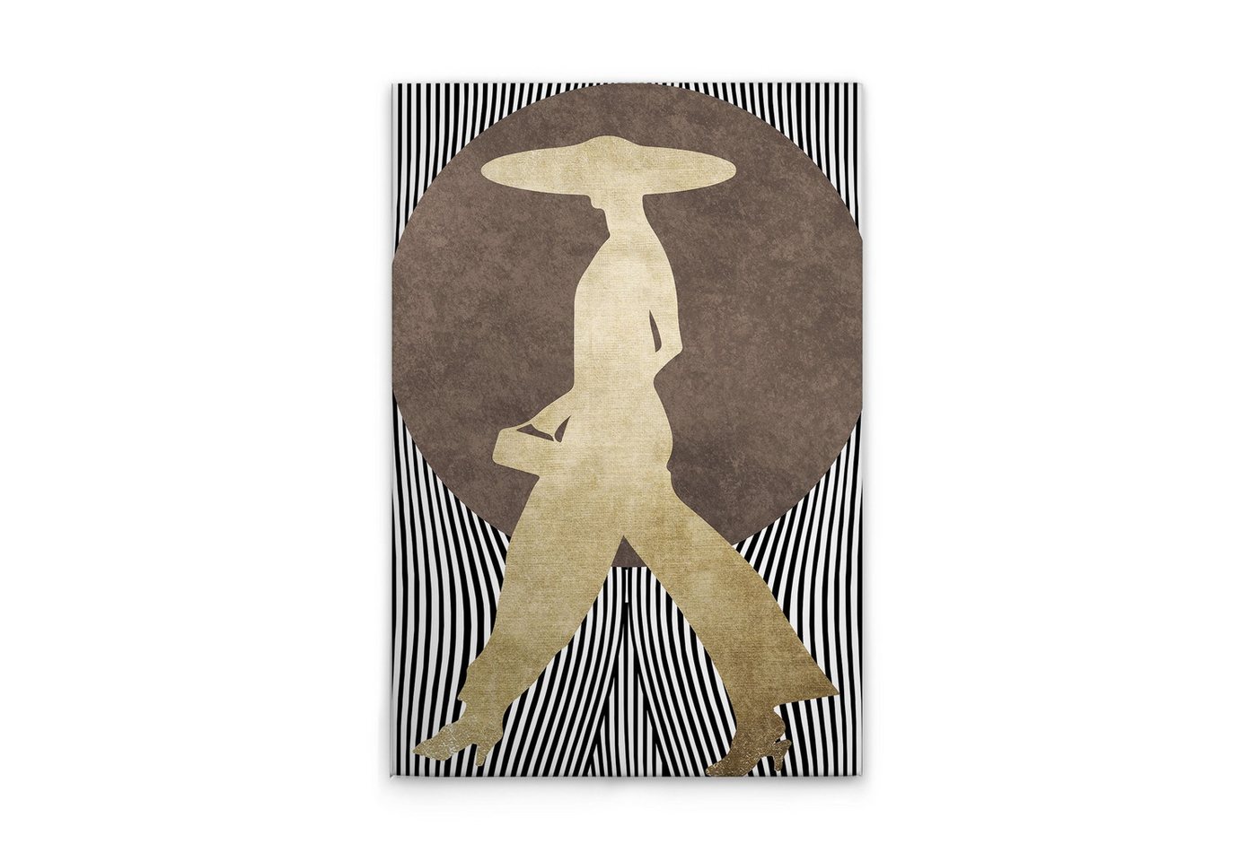 Tadessi Leinwandbild Leinwandbild Retro Frau Gold M1-No.50737, Keilrahmen in Braun Schwarz, Menschen Tadessi Leinwandbild Leinwandbild Retro Frau Gold M1-No.50737, Keilrahmen in Braun Schwarz, Menschen von Tadessi