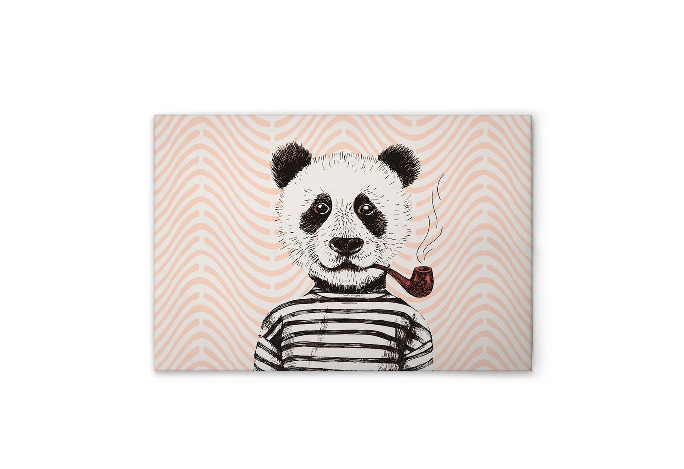 Tadessi Leinwandbild Leinwandbild Retro Panda Bunt M1-No.51046, Keilrahmen in Orange Weiß-, Tiere Tadessi Leinwandbild Leinwandbild Retro Panda Bunt M1-No.51046, Keilrahmen in Orange Weiß-, Tiere von Tadessi