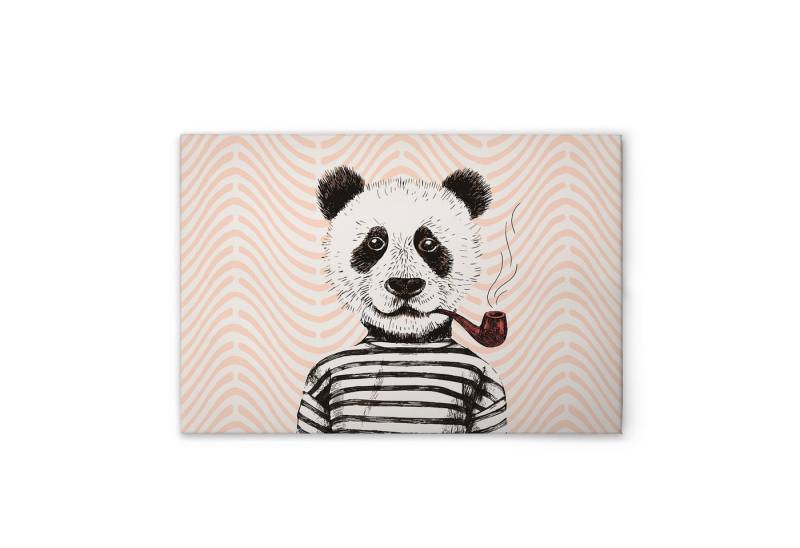 Tadessi Leinwandbild Leinwandbild Retro Panda Bunt M1-No.51046, Keilrahmen in Orange Weiß-, Tiere Tadessi Leinwandbild Leinwandbild Retro Panda Bunt M1-No.51046, Keilrahmen in Orange Weiß-, Tiere von Tadessi