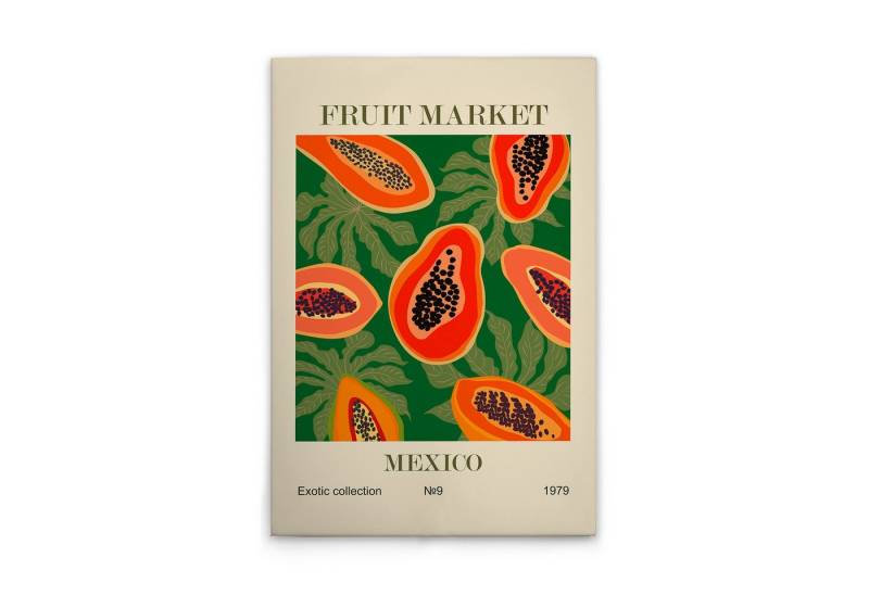 Tadessi Leinwandbild Leinwandbild Retroschild Papayas M1-No.51728, Keilrahmen in Beige, Natur Tadessi Leinwandbild Leinwandbild Retroschild Papayas M1-No.51728, Keilrahmen in Beige, Natur von Tadessi